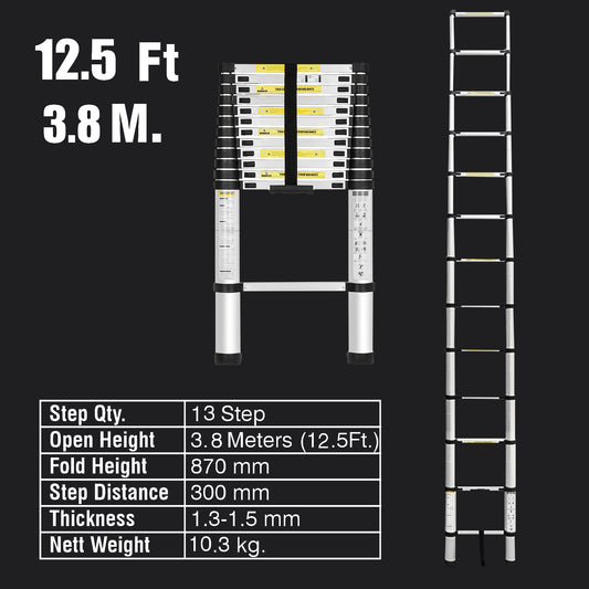 3.8M Telescopic Ladders